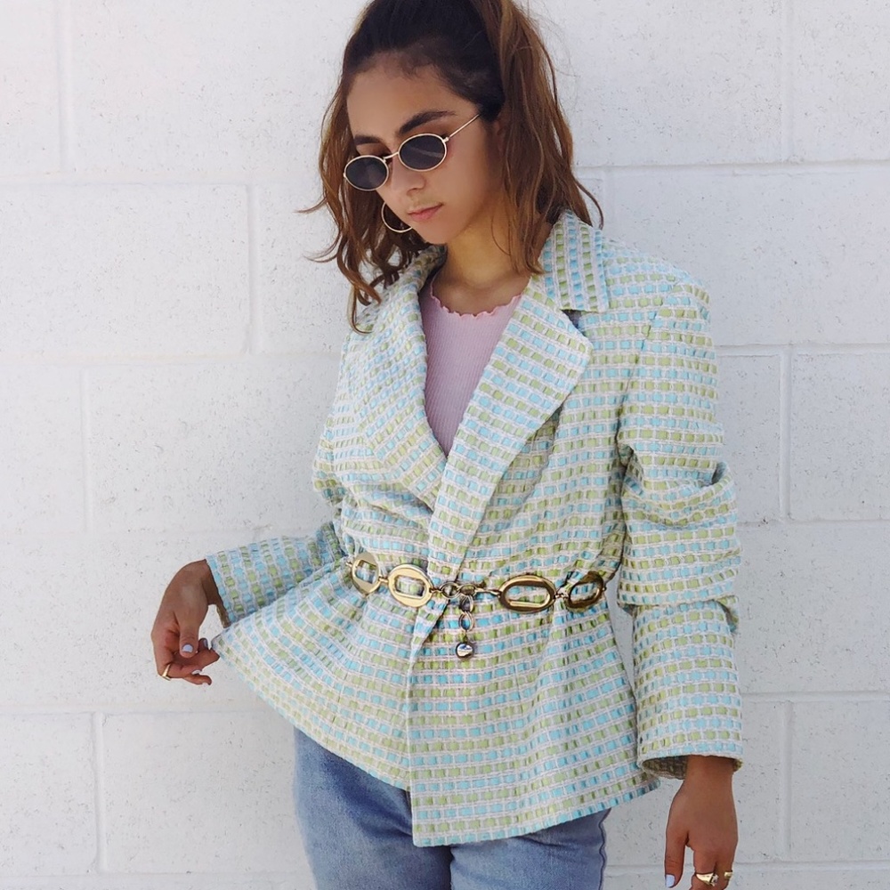 Vintage Woven Talbots Jacket